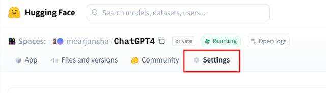 Hugging Face Spaces设置